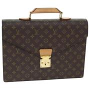 Louis Vuitton Vintage Pre-owned Canvas louis-vuitton-vskor Brown, Dam