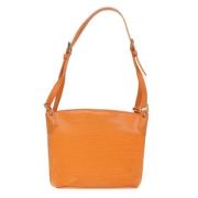 Louis Vuitton Vintage Pre-owned Laeder axelremsvskor Orange, Dam