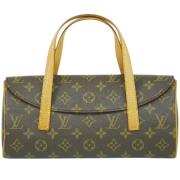 Louis Vuitton Vintage Pre-owned Canvas louis-vuitton-vskor Brown, Dam