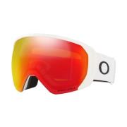 Oakley Sportiga Solglasögon Svart White, Unisex