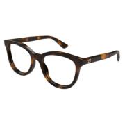 Gucci Stiliga Svarta Solglasögon Gg1687O-002 Brown, Unisex