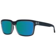 Spy Gr Unisex Solglasgon Rektangulr Spegel Blue, Unisex