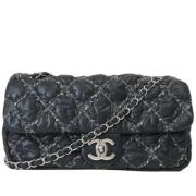 Chanel Vintage Pre-owned Laeder chanel-vskor Black, Dam