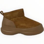 Moon Boot Suede Low Booties Brown, Dam