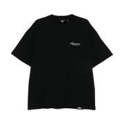 Represent Svart Oversize T-shirt med Owners’ Club Print Black, Herr