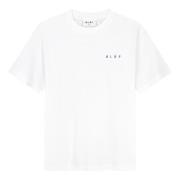 Olaf Hussein Vit T-shirt med M180103 White, Herr