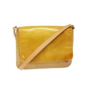 Louis Vuitton Vintage Pre-owned Tyg louis-vuitton-vskor Beige, Dam