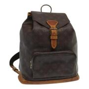 Louis Vuitton Vintage Pre-owned Canvas ryggsckar Brown, Dam