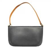 Louis Vuitton Vintage Pre-owned Tyg louis-vuitton-vskor Black, Dam