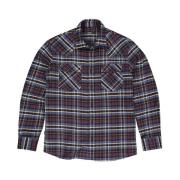 Butcher of Blue Western Check Overshirt Multicolor, Herr