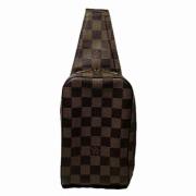 Louis Vuitton Vintage Pre-owned Canvas crossbodyvskor Brown, Dam