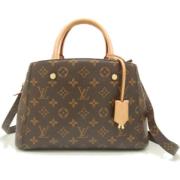 Louis Vuitton Vintage Pre-owned Canvas handvskor Brown, Dam