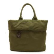 Prada Vintage Pre-owned Canvas prada-vskor Brown, Dam