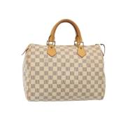 Louis Vuitton Vintage Pre-owned Canvas handvskor Beige, Dam