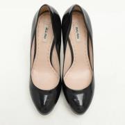 Miu Miu Pre-owned Pre-owned Tyg klackskor Black, Dam