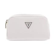 Guess Damclutch med dubbel dragkedja White, Dam