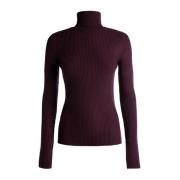 Bally Stilig Pullover Tröja Red, Dam