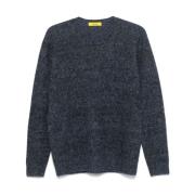 Drumohr MultiColour Lambswool Crew Neck Sweater Multicolor, Herr