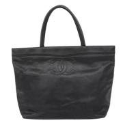 Chanel Vintage Pre-owned Laeder chanel-vskor Black, Dam