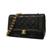 Chanel Vintage Pre-owned Laeder chanel-vskor Black, Dam