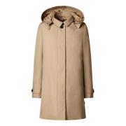 Save The Duck Embie Raincoat Beige, Dam