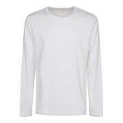 Majestic Filatures Långärmad bomull T-shirt White, Herr