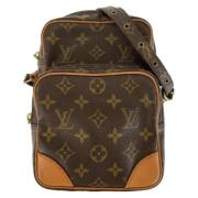 Louis Vuitton Vintage Pre-owned Canvas louis-vuitton-vskor Brown, Dam