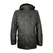 Barbour Vinter Sapper Vaxjacka Grön Green, Herr