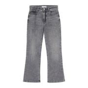 Pinko Vintage Grå Bootcut Jeans Gray, Dam