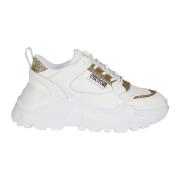 Versace Jeans Couture Casual Sneakers för vardagsbruk White, Dam