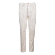 Don The Fuller Vita Herr Jeans Med Knappstängning White, Herr