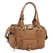 Chloé Pre-owned Pre-owned Laeder axelremsvskor Brown, Dam