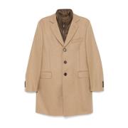 Fay Beige Fleecejacka Lagerdetaljer Beige, Herr