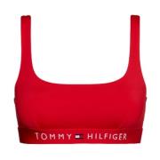 Tommy Hilfiger Bralette Badkläder för kvinnor Red, Dam