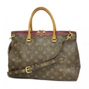 Louis Vuitton Vintage Pre-owned Tyg louis-vuitton-vskor Brown, Dam