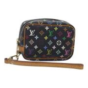 Louis Vuitton Vintage Pre-owned Canvas kuvertvskor Multicolor, Dam