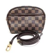 Louis Vuitton Vintage Pre-owned Canvas crossbodyvskor Brown, Dam