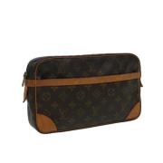 Louis Vuitton Vintage Pre-owned Canvas louis-vuitton-vskor Brown, Dam