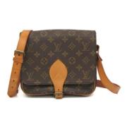 Louis Vuitton Vintage Pre-owned Canvas louis-vuitton-vskor Brown, Dam