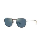 Ray-Ban Polariserade spegelglasögon i Ruthenium/Blue Gold Yellow, Herr