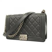 Chanel Vintage Pre-owned Laeder chanel-vskor Black, Dam