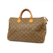 Louis Vuitton Vintage Pre-owned Tyg louis-vuitton-vskor Brown, Dam