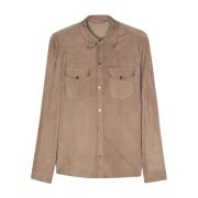 Salvatore Santoro Stiliga Jackor Kollektion Beige, Herr