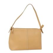 Burberry Vintage Pre-owned Laeder handvskor Beige, Dam