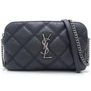 Yves Saint Laurent Vintage Pre-owned Laeder axelremsvskor Black, Dam