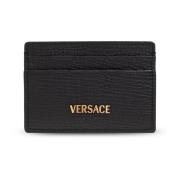 Versace Läderkorthållare Black, Herr