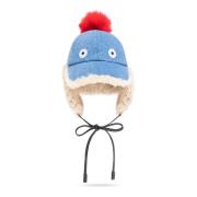 Marni Beanie med tofs Blue, Dam