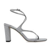 Jimmy Choo Azie högklackade sandaler Gray, Dam