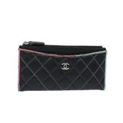 Chanel Vintage Pre-owned Tyg chanel-vskor Black, Dam