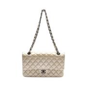 Chanel Vintage Pre-owned Laeder chanel-vskor Yellow, Dam